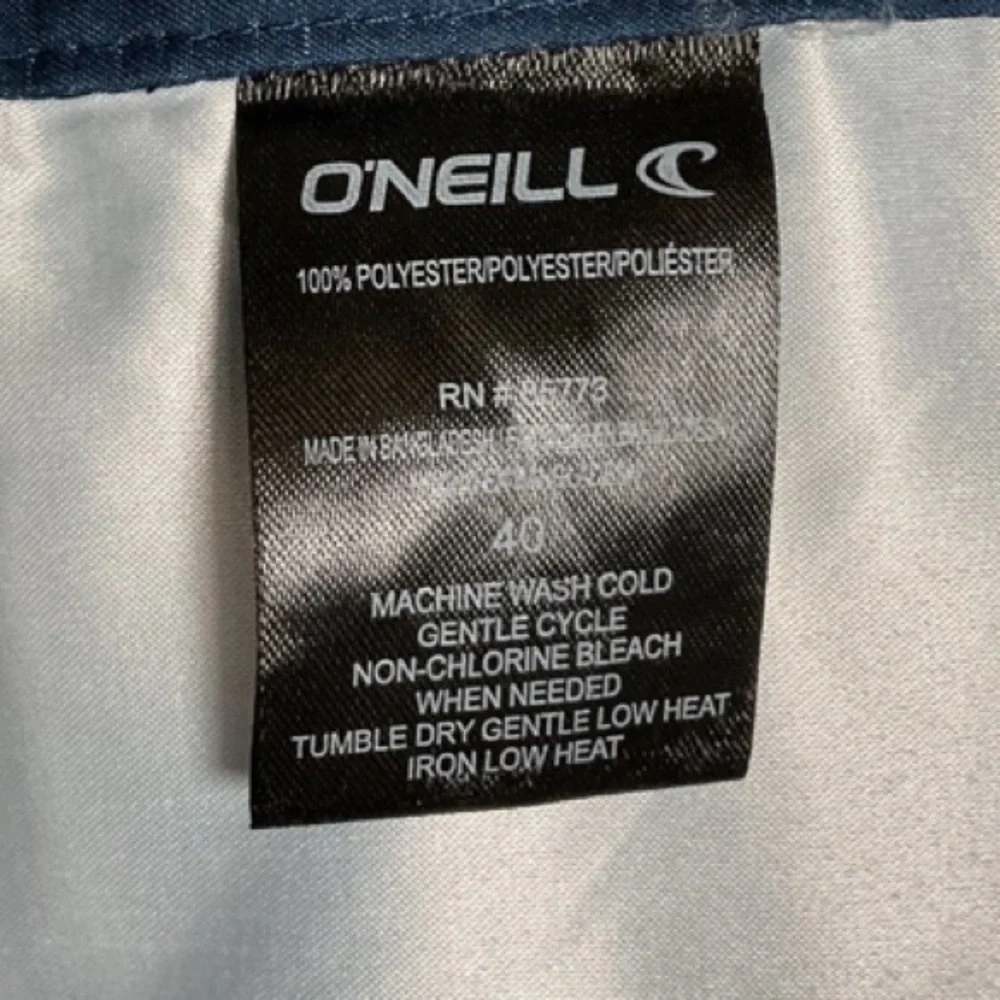 O'Neill NWT Color-Block Striped 100% Polyester Boardshorts - Picture 9 of 11